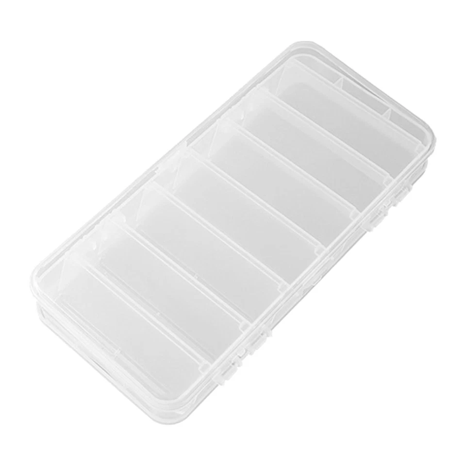 Contenedor de caja de señuelos de doble cara con divisor accesorio de pesca visible múltiple Foto 1 de 1