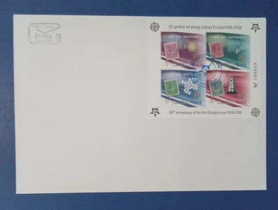 Montenegro Europa cept-2006-FDC-RARE-ORGINAL POSTA CRNA GORA - Image 1 of 2
