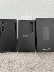 Samsung Galaxy S23 256GB 5G SM-S911U1 Black FACTORY UNLOCKED Excellent Condition - Picture 1 of 8