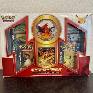 Charizard EX Generations Red and Blue Collection Box - NEU SEALED (siehe Fotos) - Bild 1 von 8
