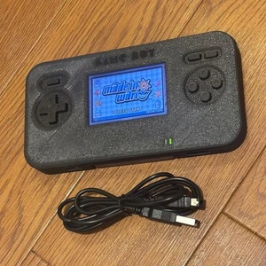 Game Boy Advance Konsole schwarz mit Ladegerät, Made in Wario, getestet, gebraucht - Bild 1 von 6