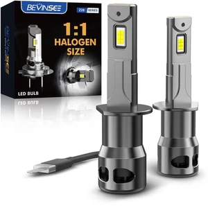 2x H1 LED Headlight Bulbs 70W 6000K For Volkswagen fits Beetle 1998-2005 Bright - Picture 1 of 11