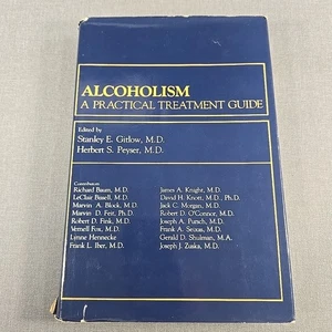 Alcoholism A Practical Treatment Guide By Gitlow~Peyser 1980 Vintage HCDJ - Picture 1 of 13