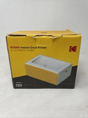 Kodak Instant Dock Printer PD460, 4x6" Wireless Bluetooth Photo Printer - Image 1 of 4