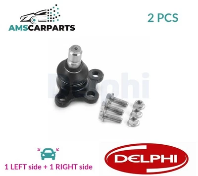SUSPENSION BALL JOINT PAIR FRONT OUTER LOWER TC8571 DELPHI 2PCS NEW - Image 1 of 4