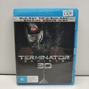 Terminator Genisys 3D + 2D Blu ray Blu-ray Arnold Schwarzenegger Free Post - Picture 1 of 5