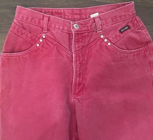 Rocky Mountain Jeans Damen 31X32" Rockies Rot Denim High Rise Vintage - Bild 1 von 8