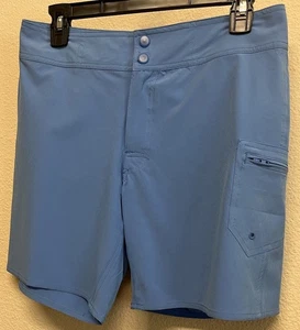 LL Bean Boardshorts Damengröße 4 Stretch UPF 50 Schrittlänge 7 Zoll Schwimmen Strand blau - Bild 1 von 10