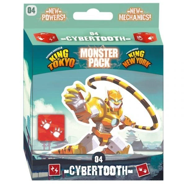 King of Tokyo Monster Pack Cybertooth Boardgame