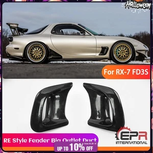 FRP RE Style Fender Big Outlet Duct  (2 Pcs) Exterior Kit For MAZDA RX-7 FD3S - Picture 1 of 10