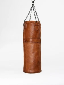 Cowhide Leather Punching Bag – Heavy-Duty Boxing & MMA Training Gear | Unfilled. - Picture 1 of 6