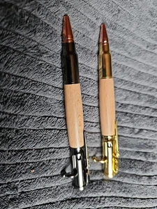 2 Kugelschreiber - Karabiner K98 / Patronen-Optik mit Repetier-Hebel 2 Stück !!  - Bild 1 von 9