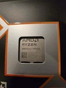 Préoccesseur 8 cœurs AMD Ryzen 7 9800X3D - Légèrement utilisé pour l'analyse comparative et les jeux - Photo 1/5