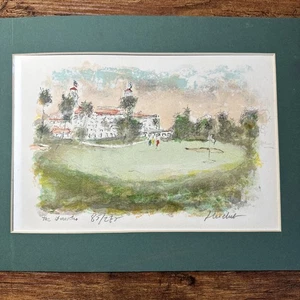 Litografía Urbain Huchet "The Breakers" Edición Limitada, Numerada y Firmada - Imagen 1 de 5