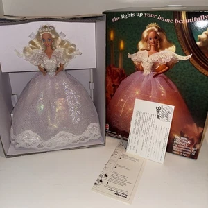 Mattel | Muñeca Barbie Angel Lights 1993 Árbol Topper Light Edición Limitada | 10610 - Imagen 1 de 22