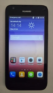 Huawei Y550-L01 Black Unlocked 4GB 4.5" 5MP 1GB RAM Android Smartphone Cracked - Picture 1 of 9