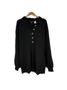 Blau Rouge Schwarz Strick Pullover Strampler Strand Boutique Damengröße Large  - Bild 1 von 7