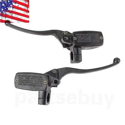 Palancas de embrague de cilindro maestro de freno negras para Suzuki Intruder 800  Foto 1 de 4