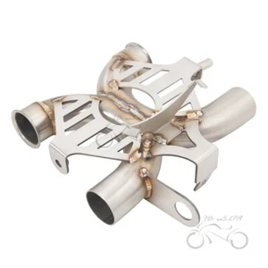 Slip for Triumph Thruxton 1200 Speedmaster 2016-2020 Exhaust Connect Link X Pipe - Foto 1 di 6