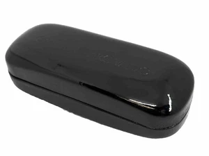 NEW Carmen Marc Valvo Black Hard Clamshell Eyeglasses Case With Spring Closure - Picture 1 of 5