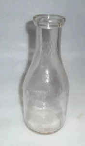 MILK PRODUCERS ASS'N. INC. Kenosha, Wisconsin Round QUART Milk Bottle - Picture 1 of 5