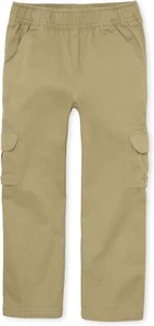 The Childrens Place Uniform Pants Cargo 10 12 14 16 18 20 Slim Reg Husky - Picture 1 of 4