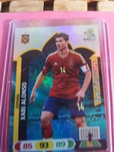 Xabi Alonso Espagne Fan's Favorite Carte Panini Euro 2012 - Picture 1 of 6