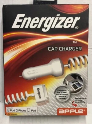 Energizer Car Charger for iPod, iPhone & iPad ~ Item #ENG-CCIPDW EE - Image 1 of 4