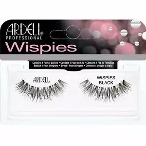 Ardell Natural False Eyelashes - Wispies - Black (65010) - Picture 1 of 1