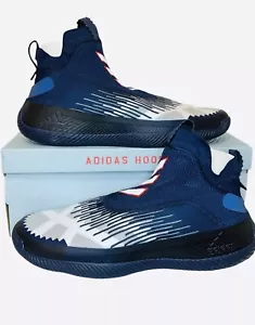 Adidas N3XT L3V3L Futurenatura blau/weiß/rot Basketballschuhe GW7712 Größe 13 - Bild 1 von 12