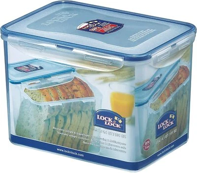  Lock and & Lock Rectangular 3.9L Bread Food Container HPL829 - Image 1 of 4