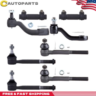 Концы переднего анкерного стержня рычаг питмена и холостого хода для полноприводных грузовиков Chevrolet GMC K1500 K2500 - Изображение 1 из 4