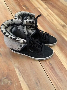 Adidas Honey H W Collegia G63031 gefütterte Boots schwarz weiß Leder Gr. 36 2/3 - Bild 1 von 7