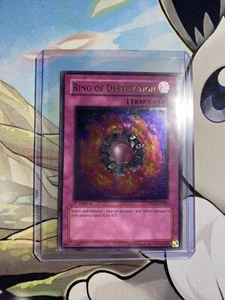 Yugioh - ULTIMATE RARE HOLO - 1st Ed - DPKB-EN037 - Ring Of Destruction - LP - Picture 1 of 13