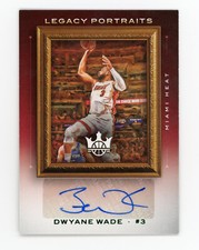 DWYANE WADE 2020-21 Panini Court Kings AUTO Legacy Portraits Signatures JADE SSP