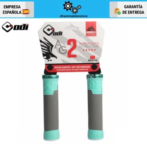 Empuñaduras ODI AG-2 Aaron Gwin Lock-On 135 mm DH BMX Mtb - Imagen 1 de 14