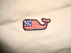 VINEYARD VINES BANDERA AMERICANA BALLENA PANTALONES CORTOS ROMPEDOR PARA HOMBRE TALLA 36 ¡USADOS UNA VEZ! - Imagen 1 de 15