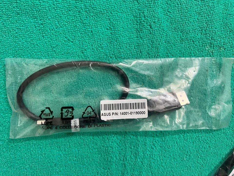 ORIGINAL Asus DP  port to MINI Display port  cable FOR  ASUS THUNDERBOLTEX 3-TR - Image 1 of 1