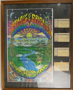 Bob Dylan & Phil Lesh Jul 22 2000 Poster+Ticket PG-95 - Bild 1 von 10