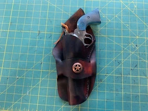 Revolver L/H Leather Cross Draw Holster - Picture 1 of 1