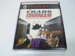 The Chaos Continuum CD ROM Sealed Big Box PC Game With Mystic Towers 3.5 Vintage - Picture 1 of 4