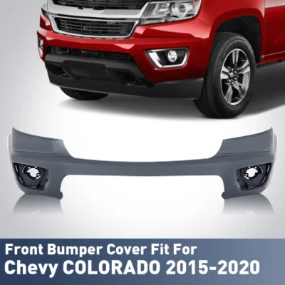 Primed Front Upper Bumper Cover Fit For 2015-2020 Chevrolet Colorado 23484644 Foto 1 de 4