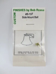 Finishes by Bob Rzasa H0 B-137 "Side Mount Bell" Glocke Messing OVP CH23159 - Bild 1 von 1