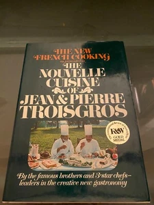 The Nouvelle Cuisine of Jean & Pierre Troisgros 1978 HC/DJ 1st Edition - Foto 1 di 6