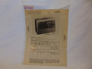  SAMS PHOTOFACT FOLDER MANUAL & SCHEMATIC OLYMPIC RADIO MODEL 6-606 - Picture 1 of 2