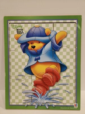 Rompecabezas de tablero vintage Milton Bradley Winnie The Pooh raro Foto 1 de 4