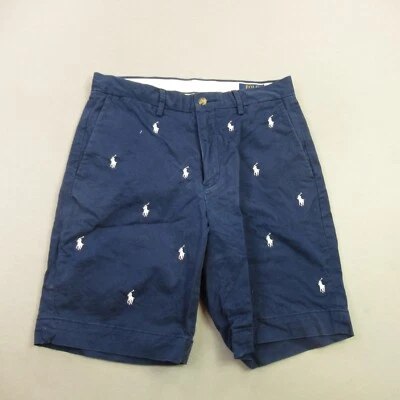 Polo Ralph Lauren Shorts Mens 29 Pockets Chino Classic Fit Outdoors Stretch Blue - Image 1 of 4