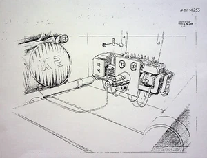 Bucky O'Hare and the Toad Wars TV Series 1991 Production COPY MODEL SHEET Marvel - Picture 1 of 2