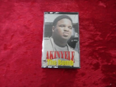AKINYELE “THE BOMB”  CASSETTE SINGLE HIP HOP 90’S MEMORABILIA CLASSIC RARE  - Image 1 of 2