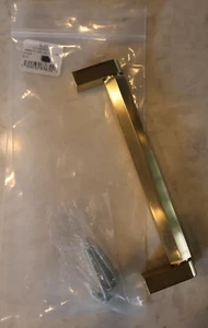 NICE Restoration Hardware Lambeth 6” Cabinet Pull Lacquered Burnished Brass - Picture 1 of 3